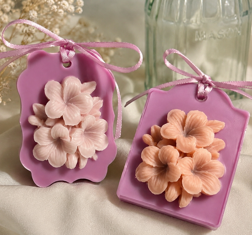 Lavender Scented Wax Tablet – Handmade Wardrobe Freshener